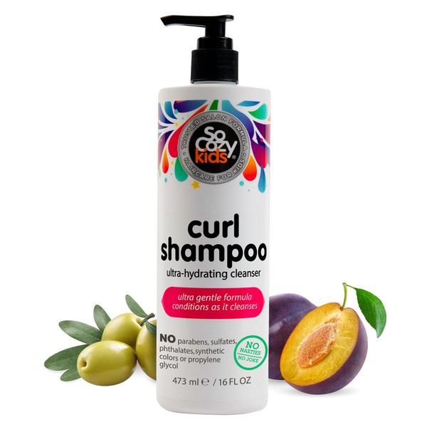 SO COZY SoCozy Curl Shampoo for Kids Curly Hair (16