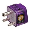 ROAD WARRIOR RWG-D005 Electrical Plug for International Travel B3 Type