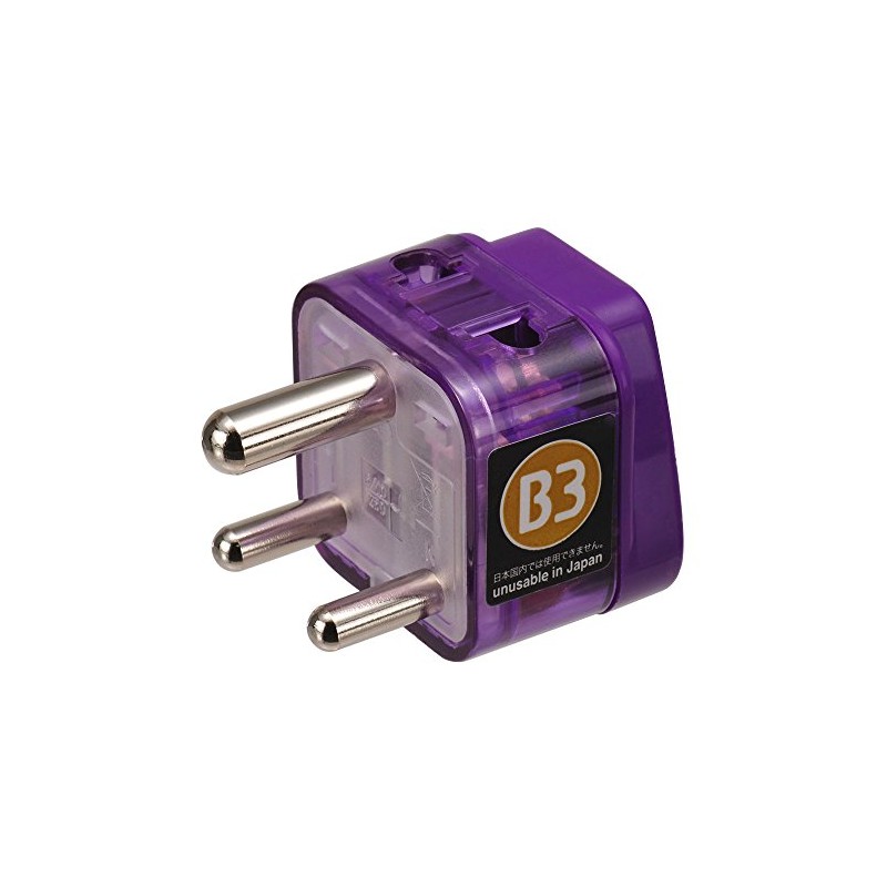 ROAD WARRIOR RWG-D005 Electrical Plug for International Travel B3 Type