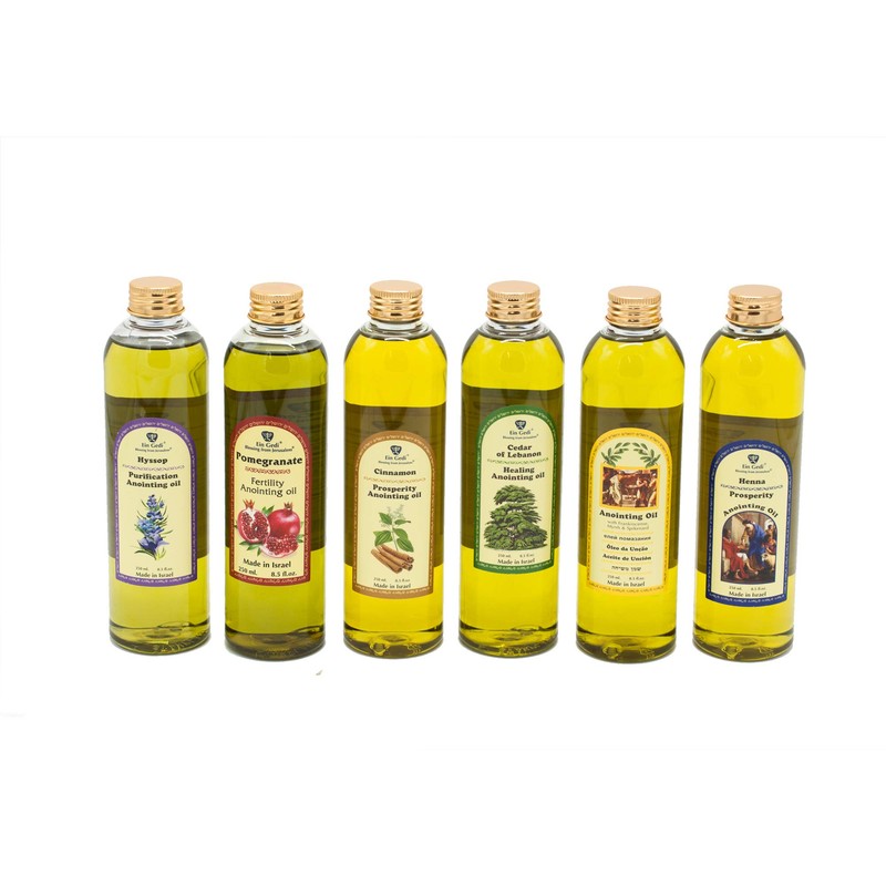 Anointing Oil 250 ml - 8.5fl oz from Holyland Jerusalem