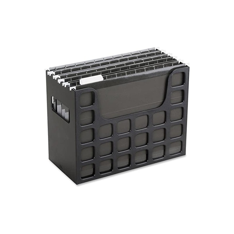 Pendaflex Portable Desktop File, Side Handles, Hanging File Folders, Tabs