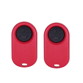 2 for 374UT Universal Mini Keychain LiftMaster Garage Door Opener Remote Compatible with Chamberlain Sears Craftsman Genie Linear Wayne Dalton Garage Door Opener, 3-Year-Warranty