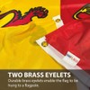 NWFlags Outdoor Heavy Owain Glyndwr Flag 5ft x 3ft 110d