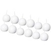 Biedermann 12 Small Ball Candles, White