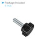 CoCud Knurling Clamp Knob M6 x 15mm Male Thread 20mm