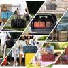 Felipe Varela Duffle Bag with Shoes Compartment and Adjustable Strap,Foldable