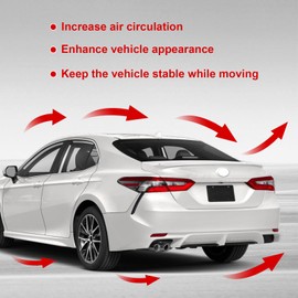 Rear Spoiler for Toyota Camry SE XSE LE XLE M4 Style 2018-2024 Gloss Black Rear Trunk Spoiler ABS Rear Trunk Lip Wing Spoiler