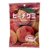 Kasugai Gummy Candy, Peach, 3.77-Ounce Packages (Pack of 12)