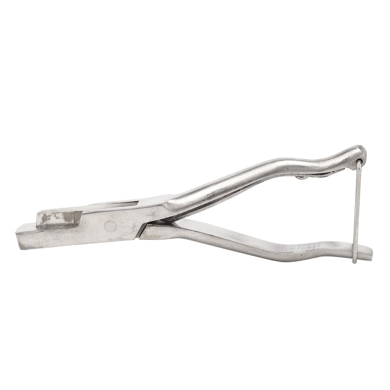 Pig Ear Tag Plier Stainless Steel Animal Ear Notcher with
