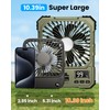 20000mAh Rechargeable Camping Fan Remote UltraSlim LED Green