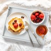 Bed Tray Table for Eating - Bamboo Breakfast Food Table