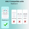 MOLOPPO for AirPods Pro 2 Case Cover, Compatible with AirPods