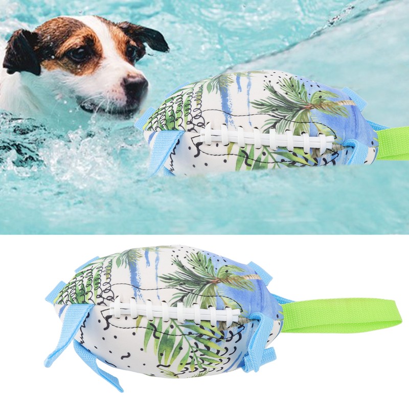 Pet Rugby Toy Soft Interesting Dog Training Ball Toy for