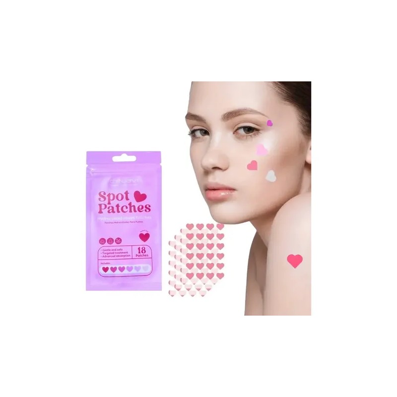 Parches Acne Spot Patches 18 Pzs Hydrocolico Corazon Celavi