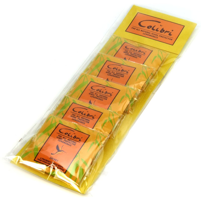 Hangerworld Scented Cushion Set Cedar Wood Lemongrass Natural Moth Protection