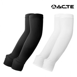 Seamless Cooling UV Protection Arm Sleeves for Outdoor Sports & Driving Act Seamless Hand Cover - White 10ea