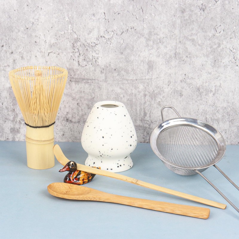 Matcha Whisk Set of 6 – Matcha Set with Whisk,