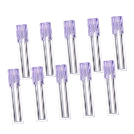 Ipetboom Portable 6.5ml Lip Oil Vials 10 Pack Refillable Roll-on Lip Bottles with Lid Hydrating Moisture Lip Vials