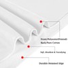 Naanle Simple Style Black and White Racing and Checkered Pattern