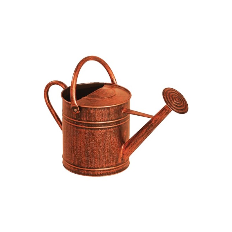 Panacea 84872 2 Gallon Brushed Bronze Watering Can, Brown
