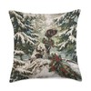 Funny German Shorthaired Pointer Dog Christmas Merry Xmas Throw Pillow