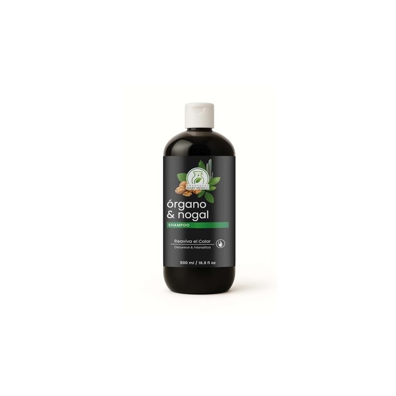 Shampoo De Órgano & Nogal Oscurecedor Natural Productos Mart Mexico