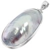 Nautilus Shell 925 Sterling Silver Pendant, 2 1/4"