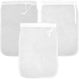 Bolsas de Filtro de Leche de Nueces, Colador de Alimentos Multiusos, Reutilizable de malla ultrafina, para Almendras, Anacardos, Bebida Vegetal, Zumos