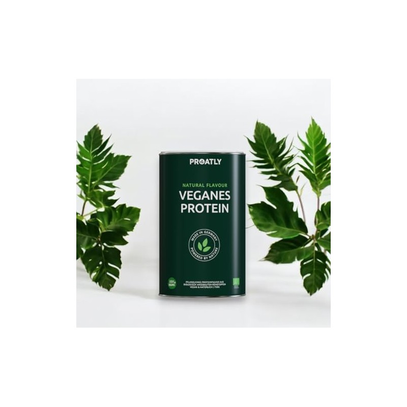 Vegan Organic Protein by PROATLY | Flavour: Neutral | Multi-Component