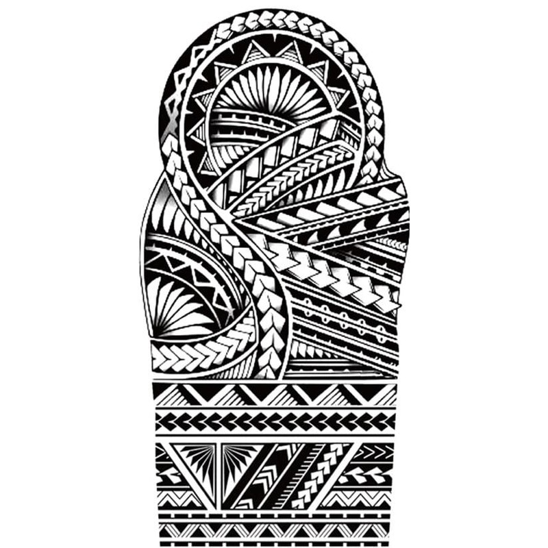 Beyond Tribal Tattoos Maori Design Tattoos Men's Tattoos 10 Sheets