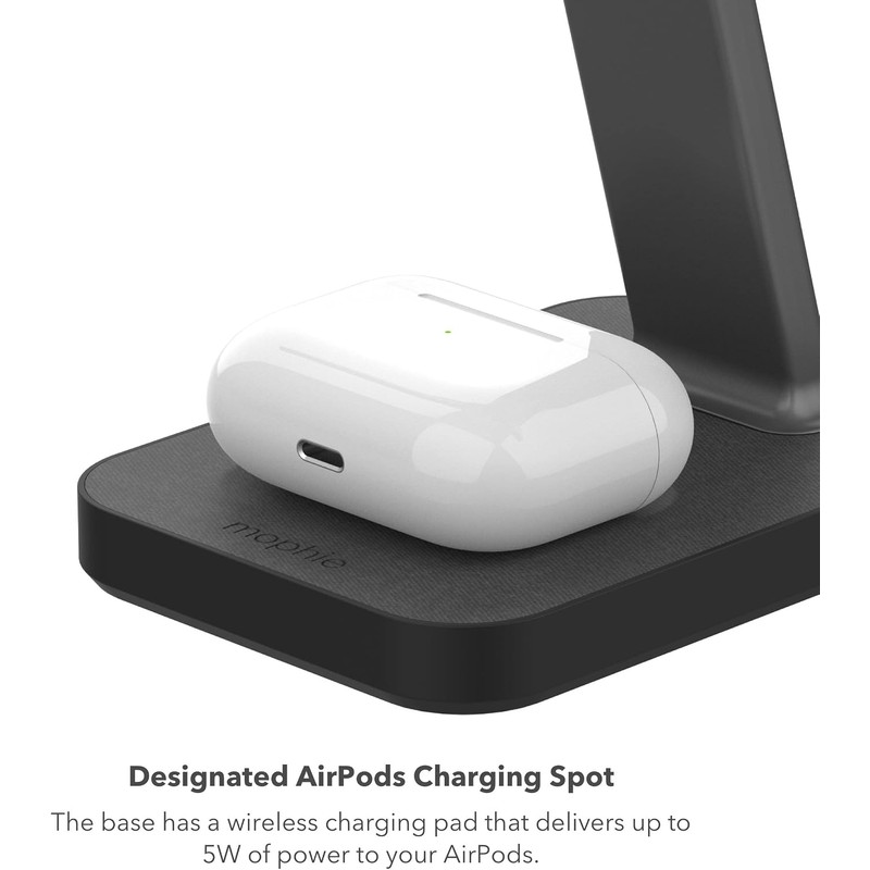 Mophie Snap+ 2-in-1Charge Stand & Pad - 15w Wireless Charger