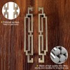 2X Cabinet Handles Retro Kitchen Dresser Drawer Wardrobe Cupboard Closet