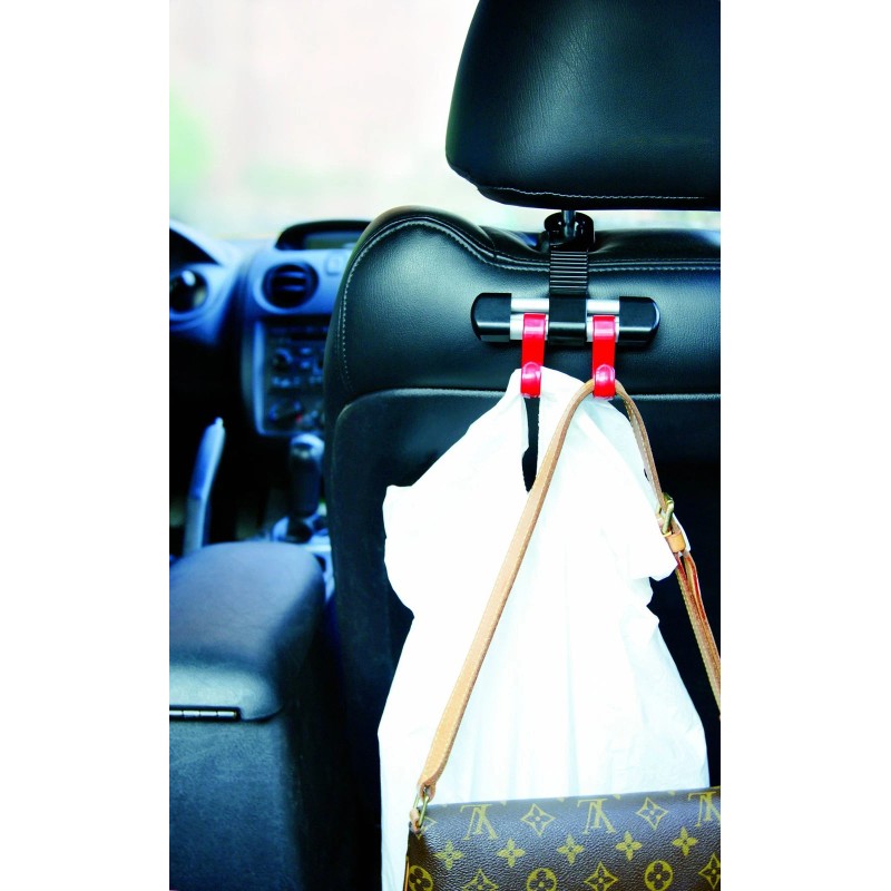 MAXSA Innovations 20058 Twin Hanger Multi-Purpose Hook for Car