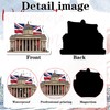 London Fridge Magnet Souvenir Gifts - 8pcs British Construction Design