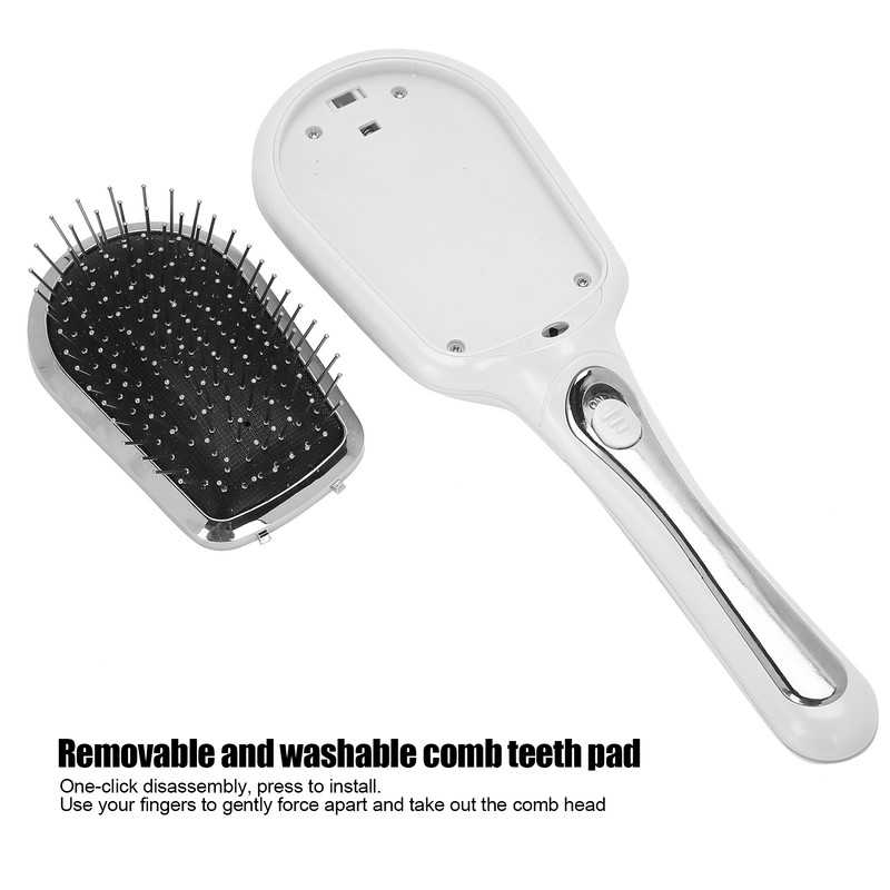 Electric Negative Ion Massage Comb Magnetic Therapy Vibration Scalp Massage