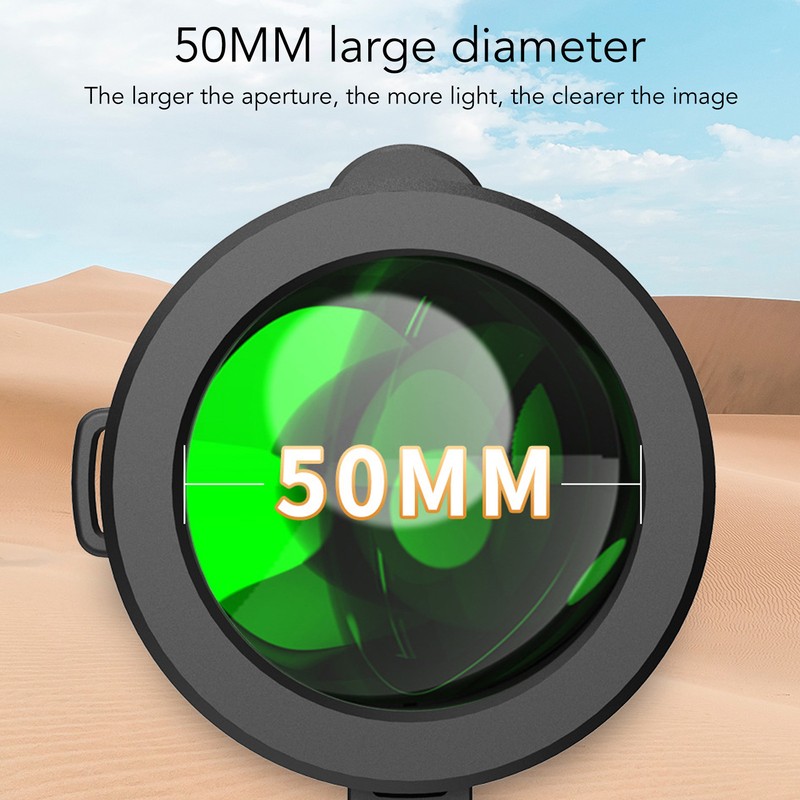 12X50 HD Monocular High Power Monocular Telescope for Adults 1/4