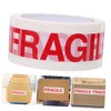 Operitacx 3 Rolls Fragile Warning Tape Fragile Stickers for Boxes