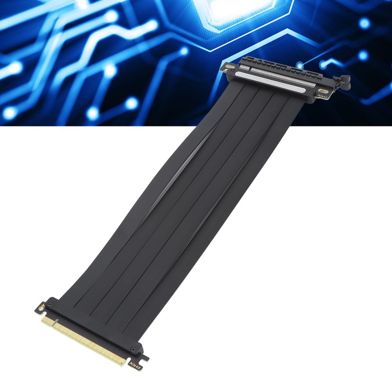 PCIe 4.0 X16 GPU Riser Cable 16X Flexible Cable High