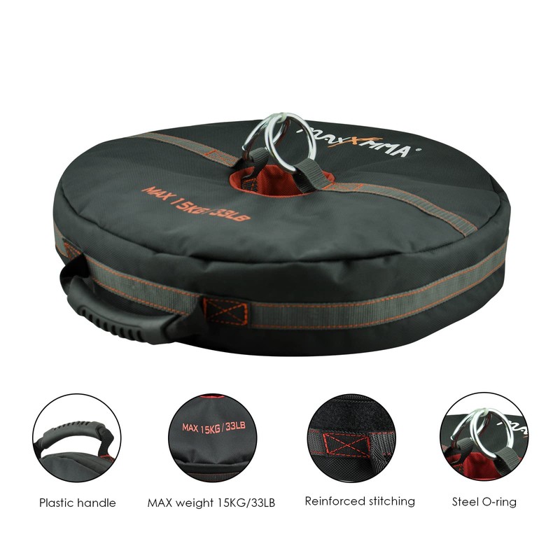 MaxxMMA Double Ended Heavy Bag with Anchor (unfilled), Core Training