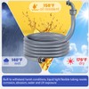 1 Inch 50 FT Non-Metallic Liquid-Tight Conduit Connector Kit, Flexible