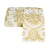 Caspari Romantic Toile Gold Guest Towel Napkins - 15 Per