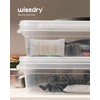 wisedry 50 Gram [6PACKS] Rechargeable Silica Gel Desiccant Packets Fast