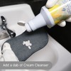 JAWS Cream Cleanser 2-Pack with Microfiber Sponges - Hard Water