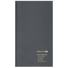 KOKUYO KME-FNY1DM Notebook, 0.1 inch (3 mm) Square, Black