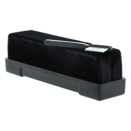 THAKKER Soft Brush - Antistatik Schallplattenbürste mit Samtpolster inkl. Nadelbürste