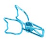 100Pcs Cat Binder Clamps Cute Kitten Shape Strong Clamping Durable
