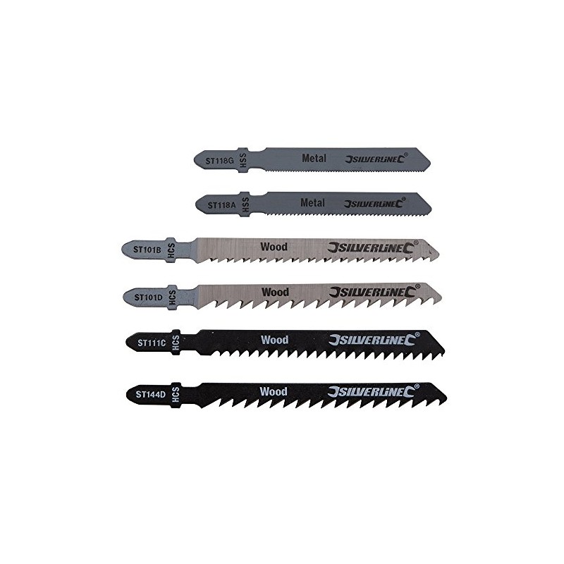 Silverline 234184 Jigsaw Blade Set 30pce 30pce Wood/Metal
