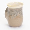 Clay in Motion Handwarmer Mug - Right Hand (Desert Sand)