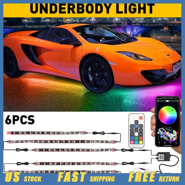 5050RGB 6pcs Car RGB Dreamcolor Dream Color LED Neon Strip