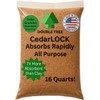CedarLock Oil Absorbent – Nature’s Heavy-Duty Spill Solution Made from